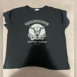 Maurices Black Graphic Tee